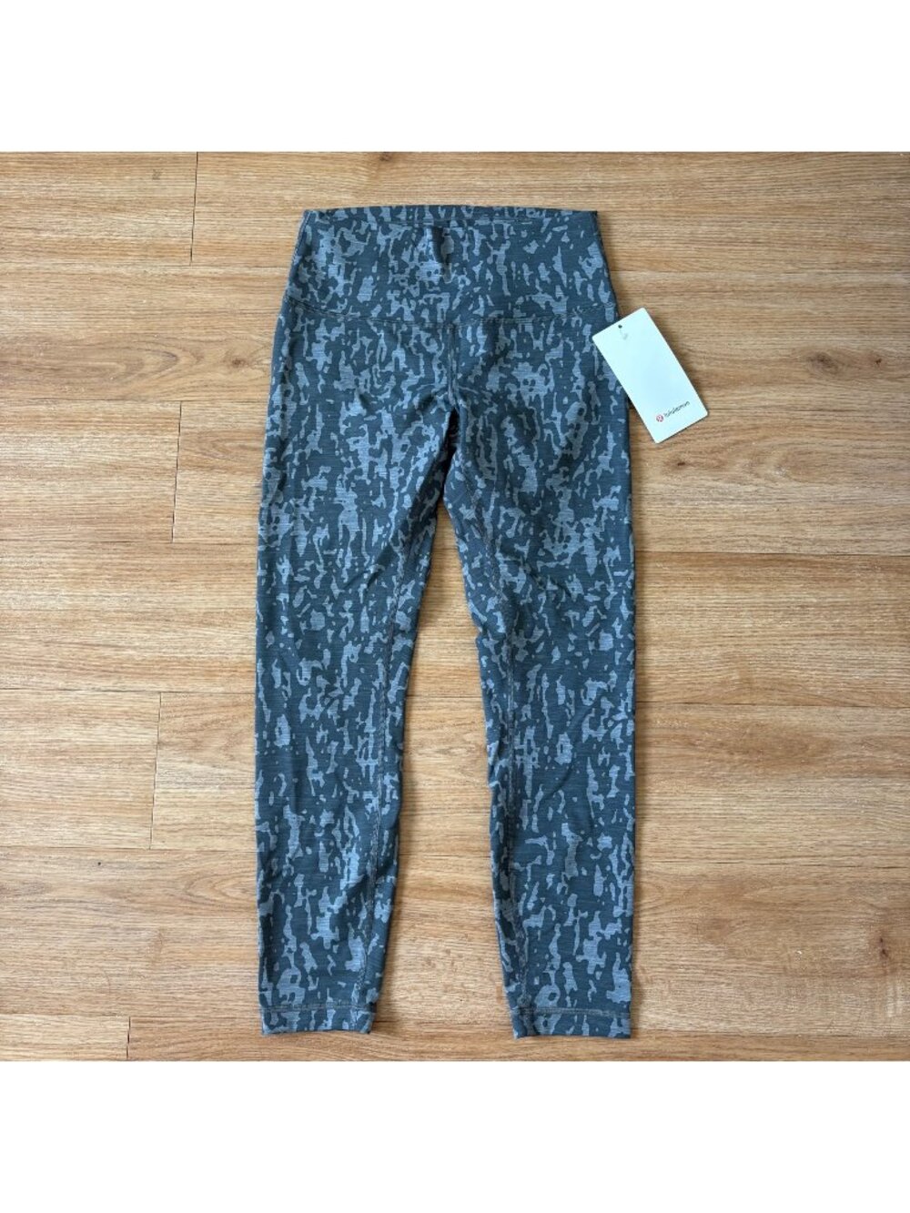 Lululemon Athletic Wunder Train HR Tight Yoga Pants 25” Asphalt Grey NWT Sz 8